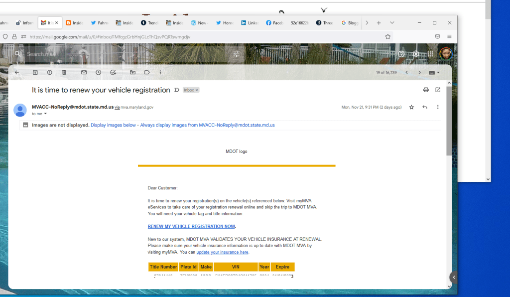 Registration Renewal Moore