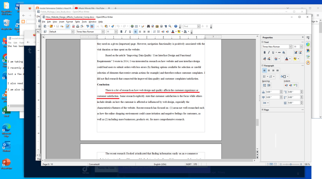 Paper by Fahmeena Odetta Moore