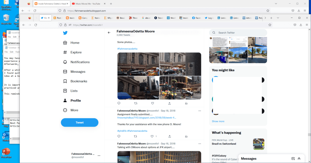 New York Experience by Fahmeena Odetta Moore