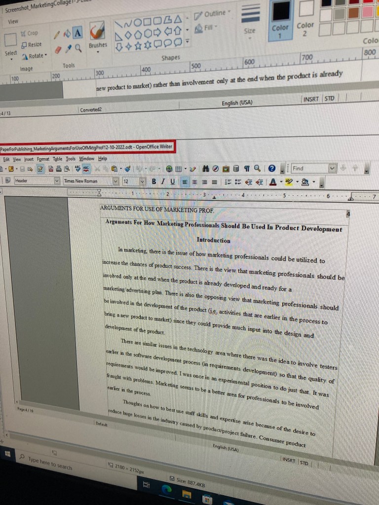 Marketing paper 5 Fahmeena Odetta Moore