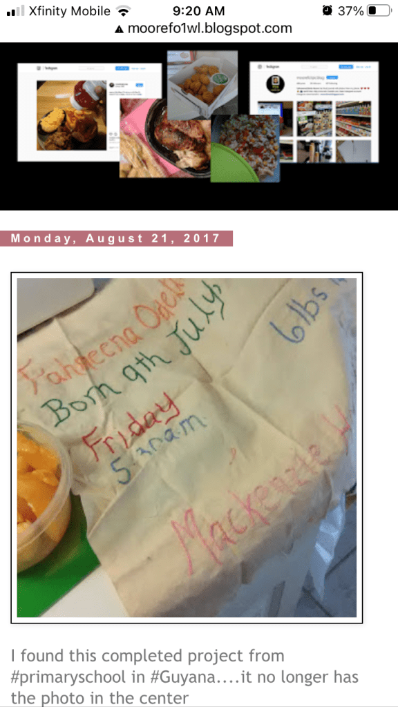 Croqueting project Fahmeena Odetta Moore