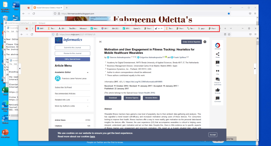 Screenshot 1/4 Fahmeena Odetta Moore