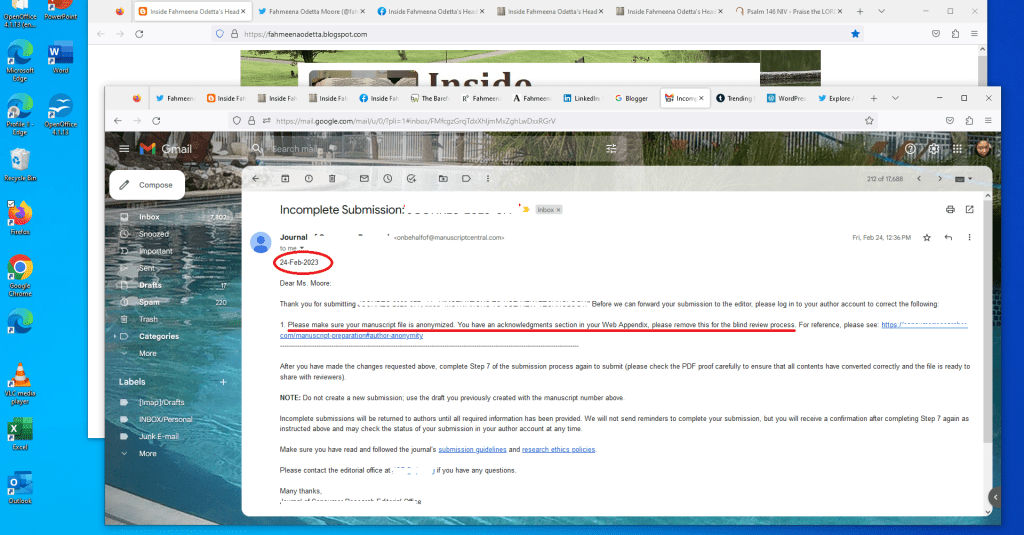 Screenshot 1 by Fahmeena Odetta Moore 4-6-2023