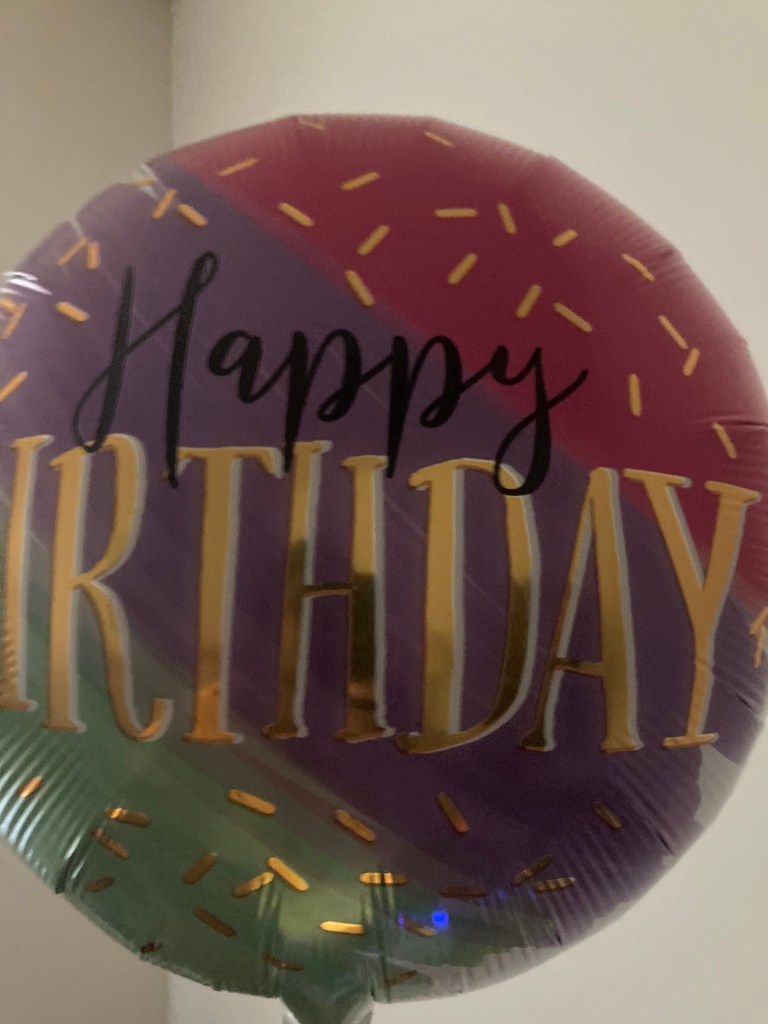 Happy Birthday balloon