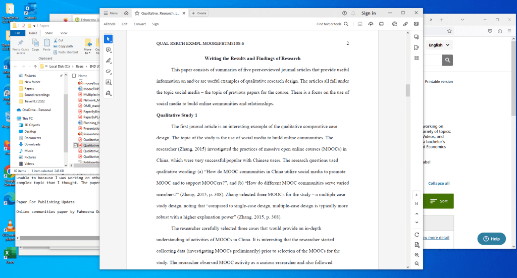 Qual Research PhD Paper by Fahmeena Odetta Moore(1)