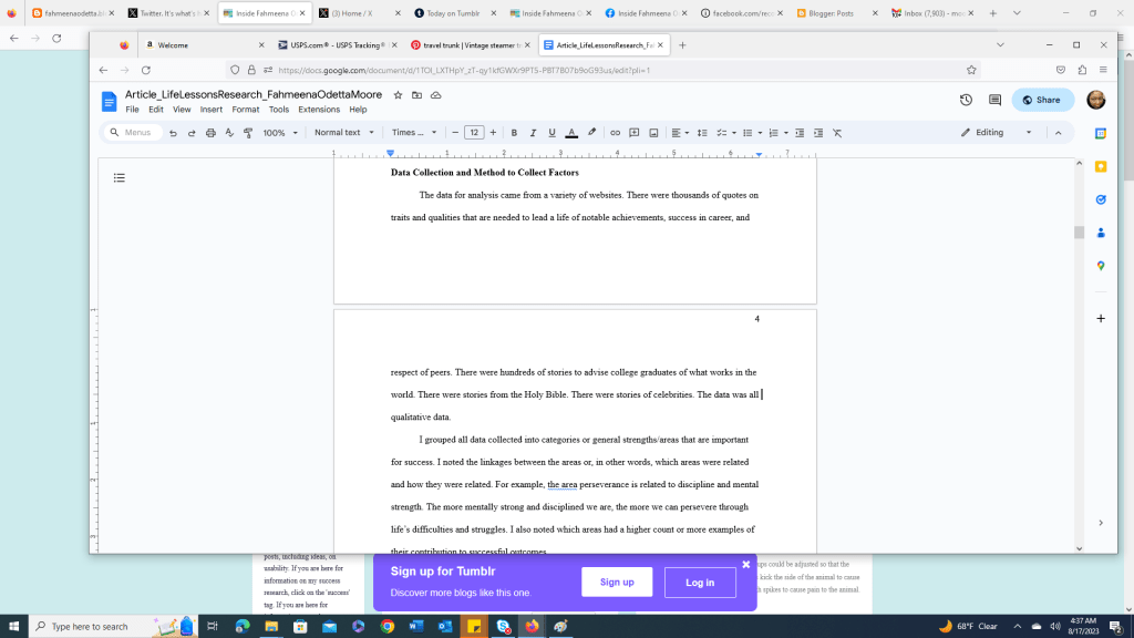 Excerpt of paper for publishing by Fahmeena Odetta Moore(1)