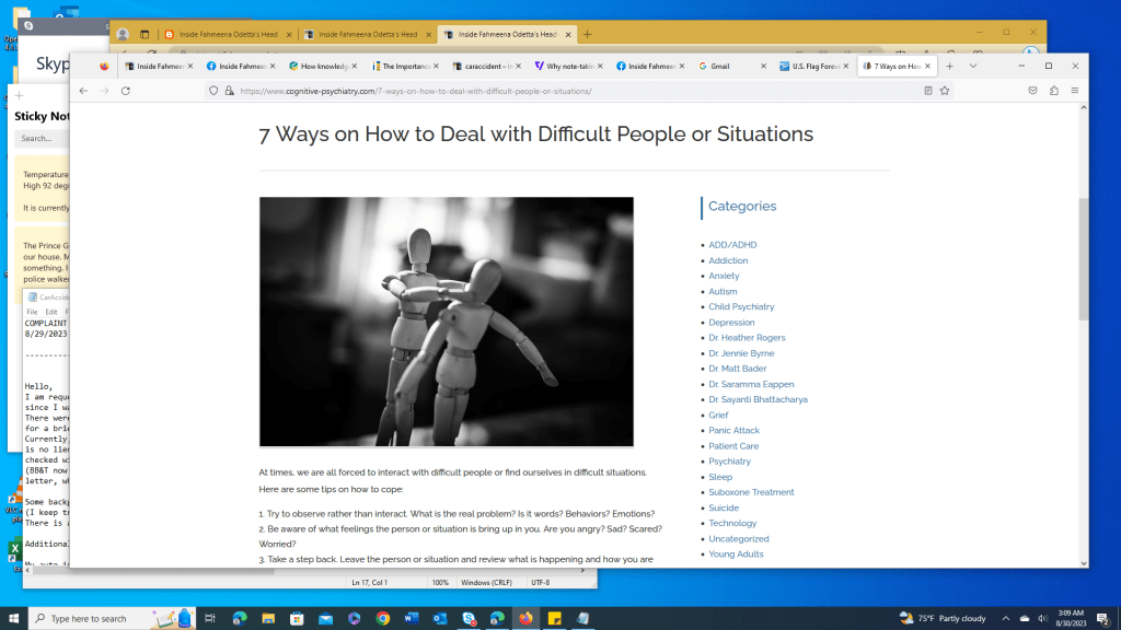 Cognitive-Psychiatry.com Article