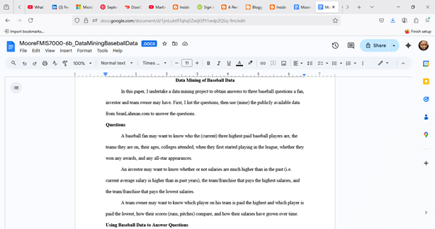 Section of baseball paper(1)