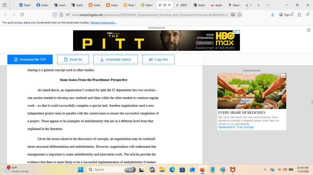 Paper by Fahmeena Odetta Moore