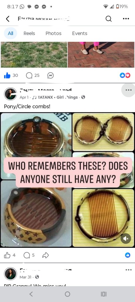 Pony combs