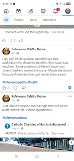 Facebook screenshot